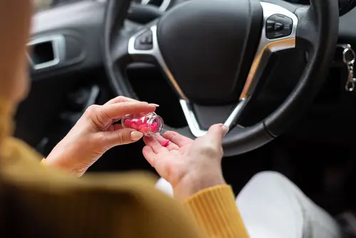 Woman Driving With Pills - Other Than Alcohol